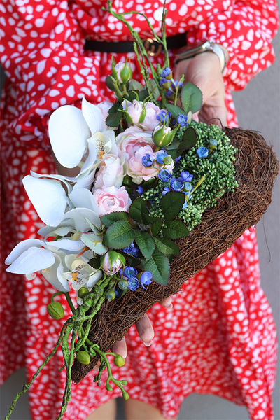 Sercova, stroik nagrobny serce