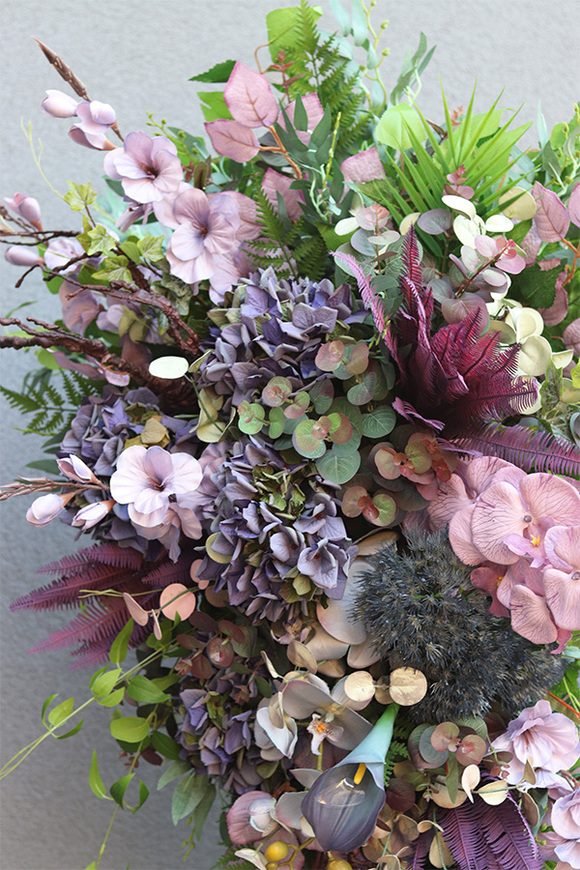 Mortario Violet, okazała wiązanka nagrobna