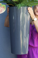 Anturium & Strelicja Grey Mediolan, egzotyczna kompozycja, wys.120cm