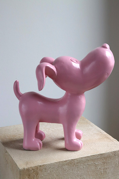 Dog in the Fog, figurka pies reksio 