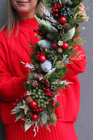 Klasyczny Dom, girlanda świąteczna