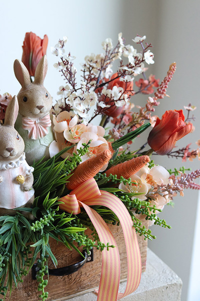 Cynamonovo, dekoracja wielkanocna w szufladzie