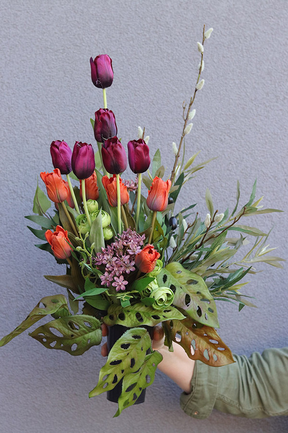 Spring Spice, komplet dekoracji nagrobnych