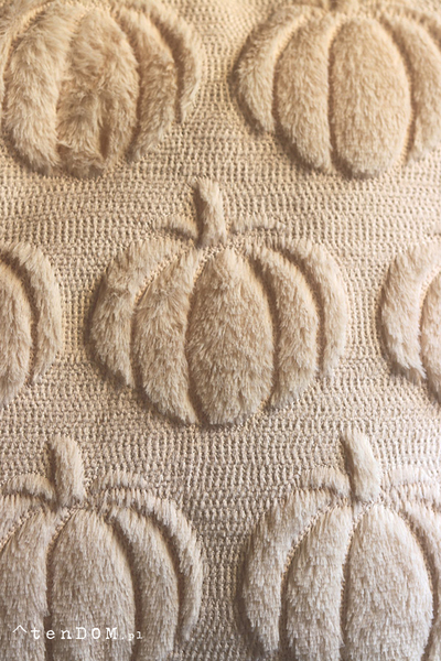 Pumpkin Spice, jesienna poszewka w dynie