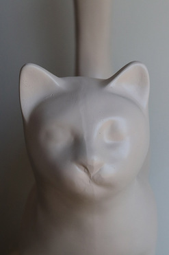 Pets Filemon, dekoracyjna figurka kot, beżowy, wys.45cm