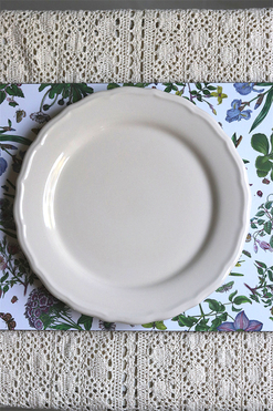 Julietta talerz deserowy, beż, śr. 21cm 