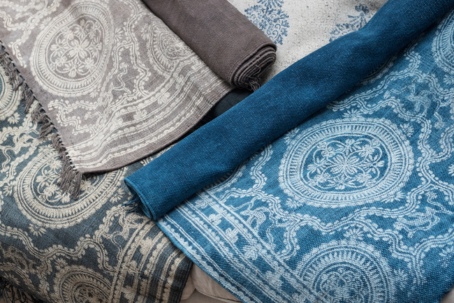 dywan EcoEtno Blue, wym.120x180cm