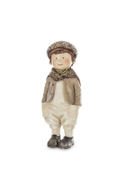 Xmas Home, figurka świąteczna chłopczyk, wys.14cm