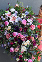 dekoracja nagrobna / wiązanka, Helojza, wym.150cm