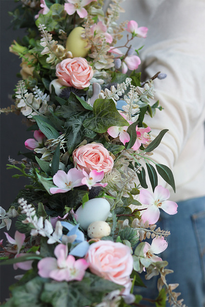 Valendia Green Canoe, dekoracyjna girlanda wielkanocna, dł.125cm