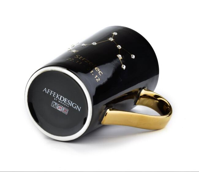 kubek na prezent, Zodiac Glamour, Strzelec, poj.430ml 