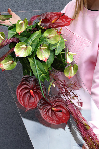 Clear Design Carmen, komplet dekoracji nagrobnych