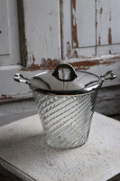 Glamour Spring Greta, kryształowy cooler pojemnik na lód, wym.15x17x23cm