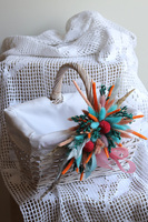 Danusia, dekorowany koszyczek wielkanocny