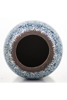 Blue Night ceramiczny wazon ze wzorem