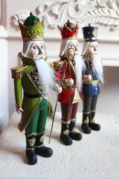 Santa Claus, figurka bożonarodzeniowa, czerwony