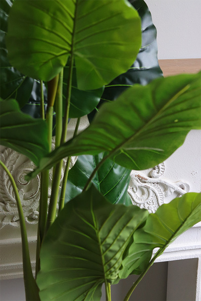 Filodendron Concrete, sztuczna roślina w doniczce