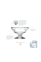 Pszczoła La Rochere, szklany pucharek deserowy