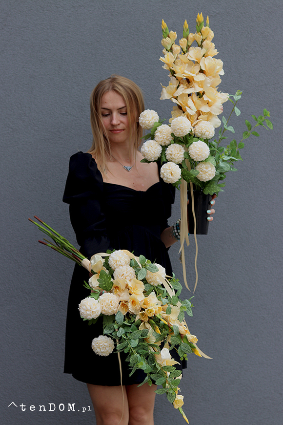 Vanilla, bukiet nagrobny do położenia