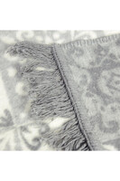 Queen, miękki koc z frędzlami