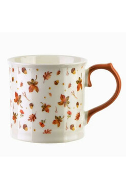 Autumn, porcelanowy kubek jesienny, A, poj.350ml