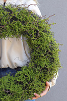 Mossi, dekoracyjny wianek z mchem