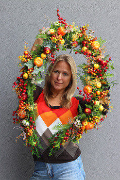 jesienna girlanda dekoracyjna, Moko Autumn Extra 2, dł.180cm