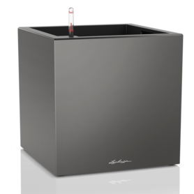 Canto Premium, doniczka z nawadnianiem, antracyt, wym.40x40cm