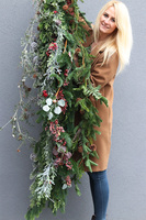 girlanda zielona iglasta, Zima