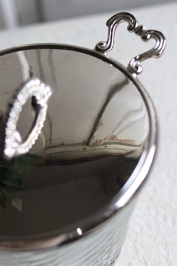 Glamour Spring Greta, kryształowy cooler pojemnik na lód, wym.15x17x23cm