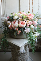 bardzo elegancka kompozycja kwiatowa, Eligia New, wym.30x42cm