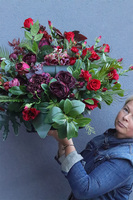 Różany Raj, komplet dekoracji nagrobnych