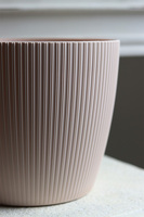 Magnolia, osłonka doniczka, beżowa,