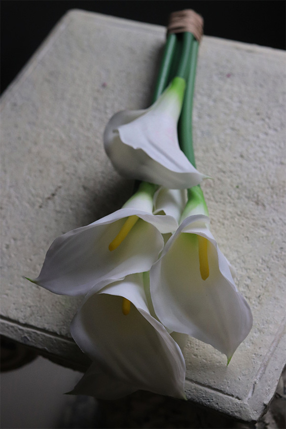 Kalle Biel, bukiet nagrobny kalie