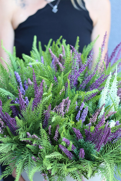  Wrzośce, jesienna kompozycja, wym.45x40cm