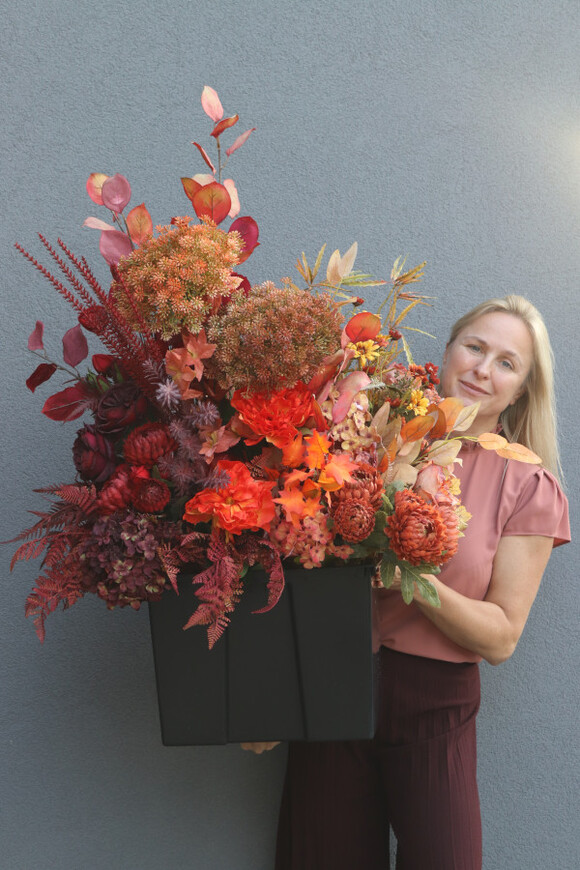 Septiembre Saute, jesienna dekoracja do twojej donicy