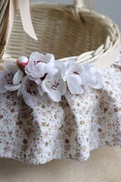 Baletnica Beige, dekorowany koszyczek wielkanocny