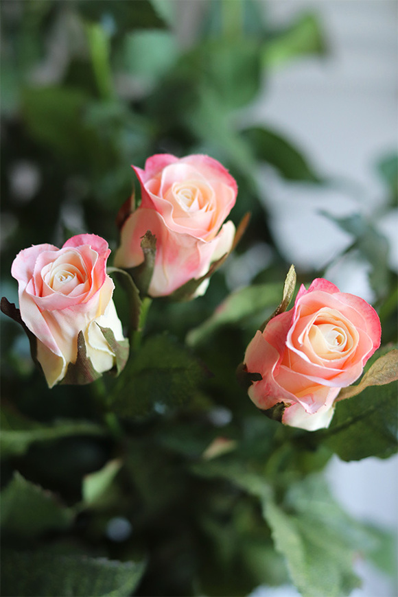 Róża Juliet, gałązka sztucznej róży