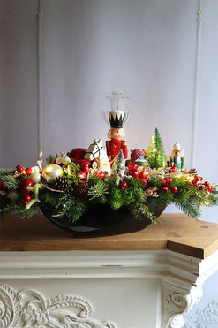 Christmas Estate Laos 2, stroik świąteczny LED, wym.40x83cm