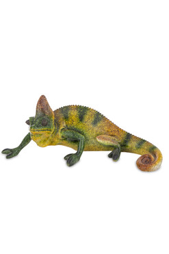 Kameleon B, figurka jaszczurka, wym.11x27.5x14cm