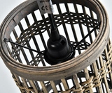 boho lampa sufitowa 2 Bamboo, wym.19x19x50cm