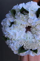 Komunijne Hortensje, wianek z napisem, śr.36cm 