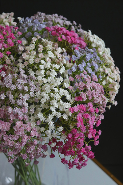 Kaszka Pastella, bukiet kwiatów w wazonie