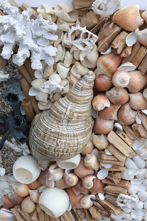 Hotels Seaside, jednostronna rama marynistyczna obraz