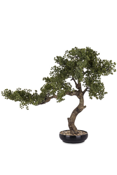 Bonsai, sztuczna roślina w doniczce