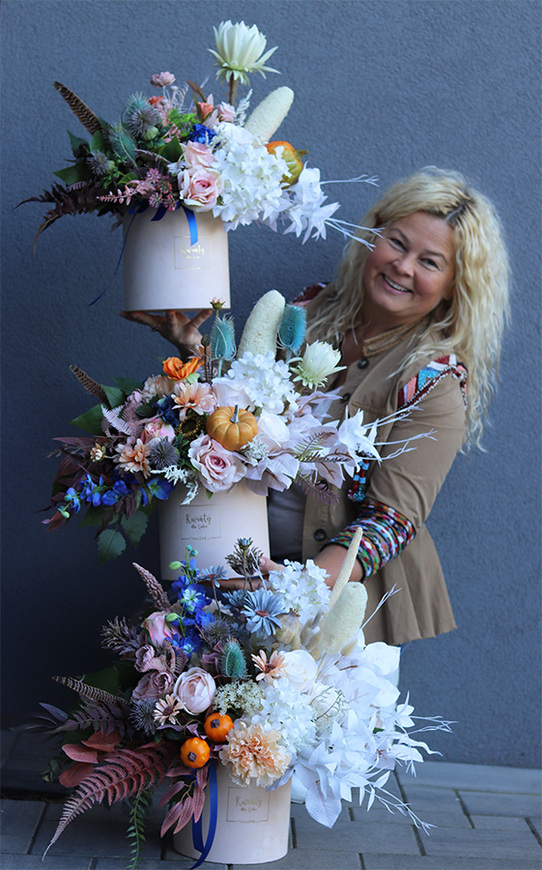 Vivaldi Theme Velvet 3, jesienny flowerbox