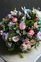 Zajączek na Łące, stroik wielkanocny