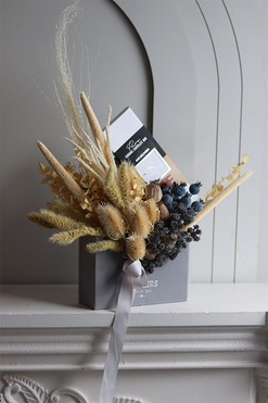 Koperto Belina Chocolates, koperta flowerbox z czekoladą, wym.54x50cm  