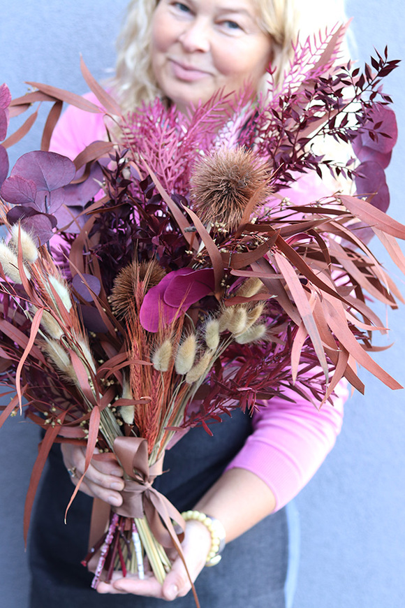 Krenna, wysokiej jakości sztuczny bukiet do wazonu