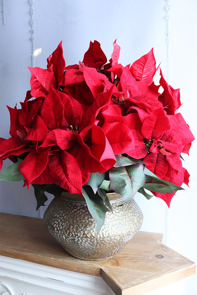 Gwiazda Betlejemska Eduardo, wysokiej jakości sztuczna roślina